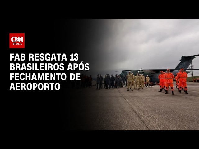 FAB resgata 13 brasileiros após terremoto fechar aeroportos na Venezuela | AGORA CNN