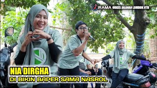 Download lagu Terbaru Nasrol Berhasil Membuat Nia Dirgha Jadi Baper!! Irama Dopang 2022 mp3
