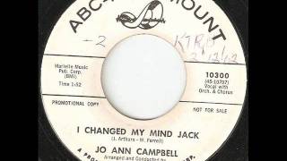 JO ANN CAMPBELL I Changed My Mind Jack ABC
