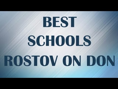Schools around Rostov On Don, Russia