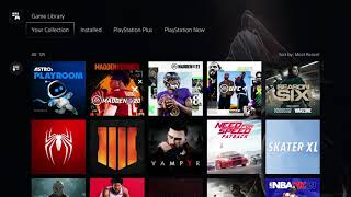 PS5 Tutorial: How To Access PS4 Games & PS PLUS Collection
