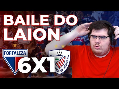 CASIMIRO REAGE: FORTALEZA DÁ UM BAILE NO MERIDA PELA SULAMERICANA 6x1🦁 #casimiro #case #fortaleza