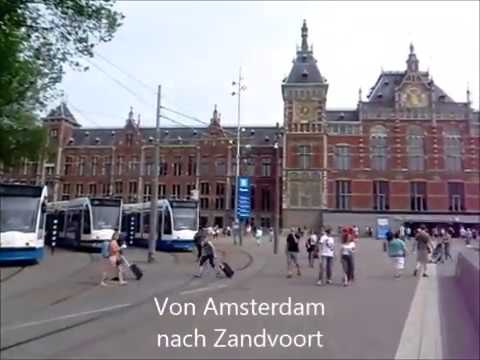 Von Amsterdam nach Zandvoort mit der Eisenbahn