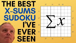 The BEST X-Sums Sudoku I've Ever Seen