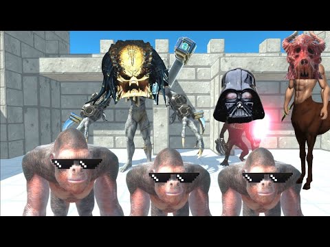 GORO BROTHERS + X3 PRIMATES VS PREDATOR SCOURGE + DARTH VADER WEREWOLF + FANTASY + INFERNALS   ARBS