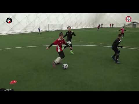 Polonia Warszawa  VS Agape  Białołęka mecz towarzyski 11.02.2023 Rocznik 2012.