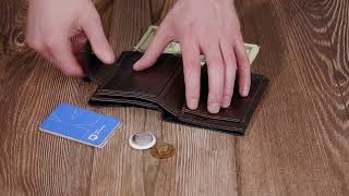 Люксовий гаманець з безліччю відділень із якісної натуральної шкіри GRANDE PELLE 22574 коричневий