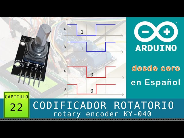 Vídeo relacionado con KY-040 Módulo Codificador Giratorio 5 Piezas 360 Encoder Rotativo Module para Arduino Raspberry Pi