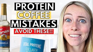 5 Protein Coffee Mistakes Causing You To GAIN Weight