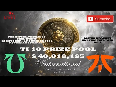 UNDYING VS FNATIC | The International 10 Dota 2 | Main Event Day 1 | Lower Bracket BO 1