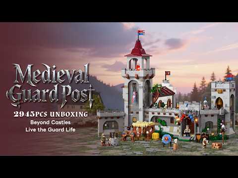 Vidéo Lumibricks Middle Ages 12013 : Poste de garde médiéval
