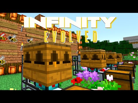 Minecraft Mods FTB Infinity Evolved - BASIC APICULTURE [E40] (Modded Expert Mode)