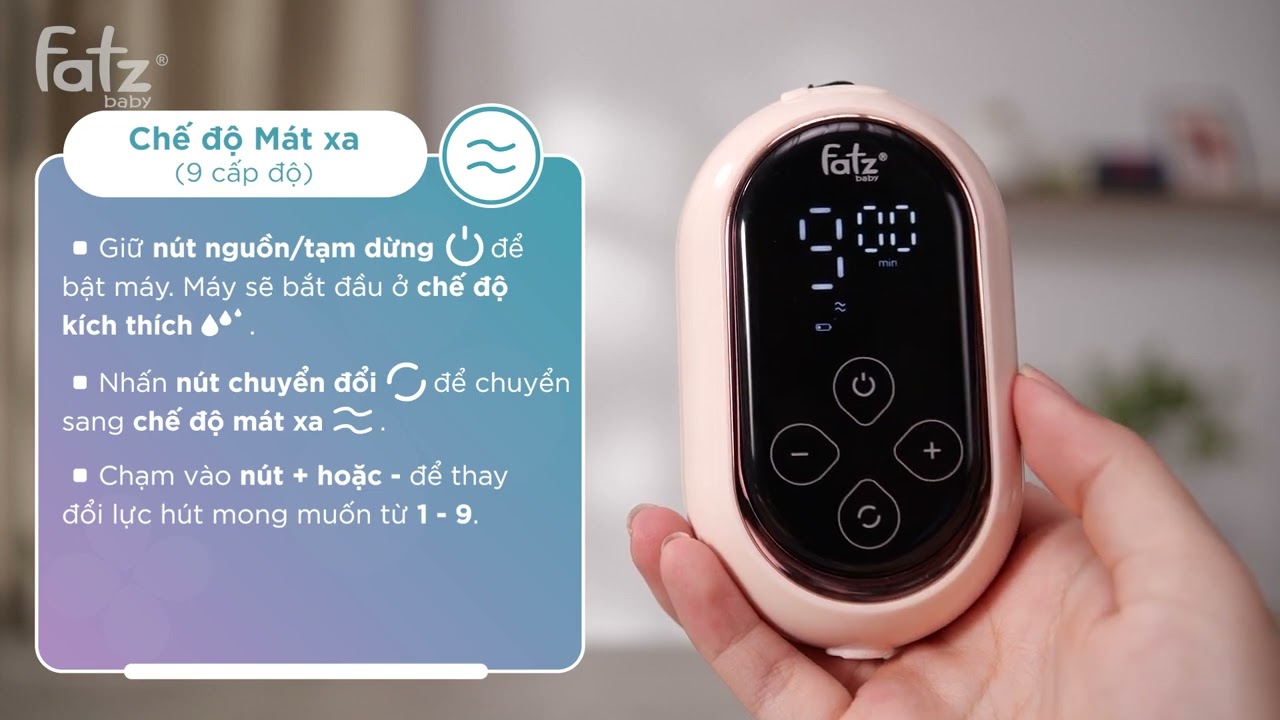 Máy hút sữa điện đôi Fatzbaby Chorus 6 FB1387VN