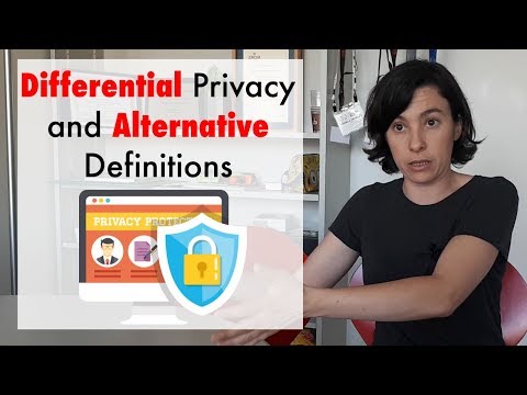 Differential Privacy and Alternative Definitions (ft. Carmela Troncoso)