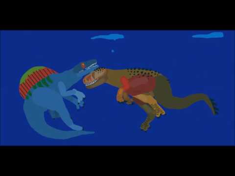 (PACAK2017) MegaBeastSpinosaurus vs Hyperoraptor 