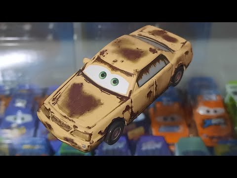 Mattel Disney/Pixar Cars Donna Pits (Piston Cup Fan) Rust-eze Racing Tent Rusty Car 2010 2013 2016