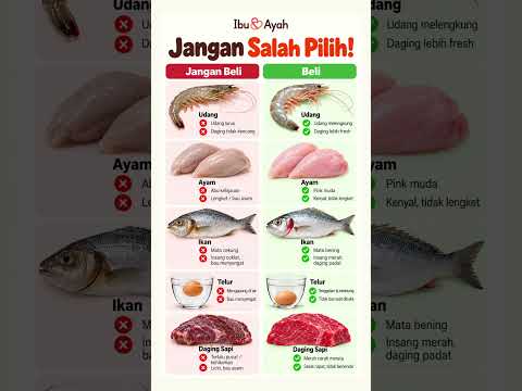 Jangan Salah Pilih, Cek 5 Bahan Makanan Ini Sebelum Dibeli #ibudanayah