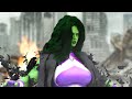 She-HULK Transformation (I'm Always Angry) The Avengers (Test)