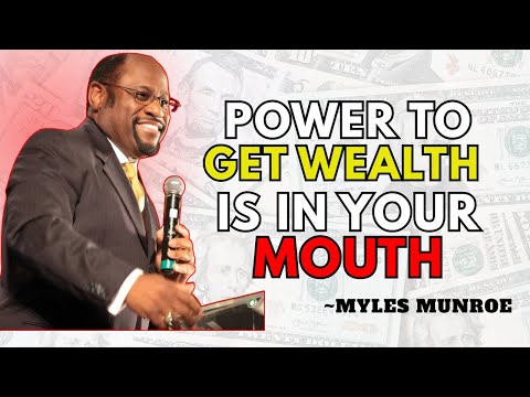 💰 This Bible Verse Unlocks Wealth | Speak Deuteronomy 8:18 NOW!| MYLES MUNROE | BEST MOTIVATION VID