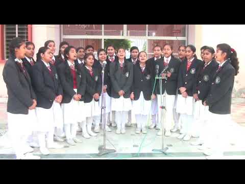 आरती भारत माता की-द्वारा संस्कार भारती छात्राएं