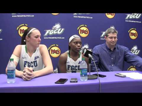 @FGCU_WBB vs JU Press Conference