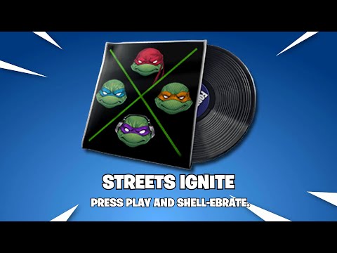Fortnite | STREETS IGNITE (TMNT) Music Pack - v28.20