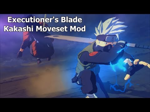 Naruto Ninja Storm 4 Road to Boruto PC MOD 60 FPS - Executioner's Blade Kakashi Hatake Moveset Mod