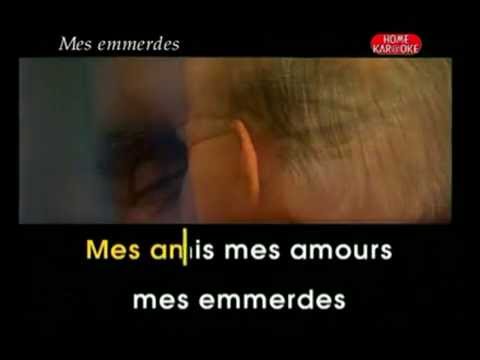AZNAVOUR mes emmerdes KARAOKE