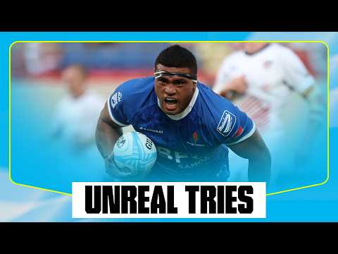 The CRAZIEST Tries of the Tournament 🤯 | Best Tries from Pacific Nations Cup 2024