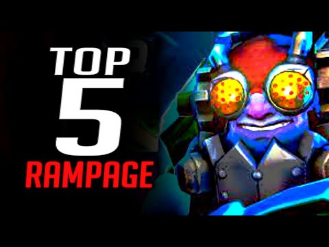 TOP 5 ICONIC TINKER RAMPAGE PLAYS! BEST RAMPAGE TINKER DOTA 2