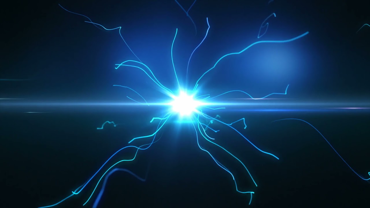 Electricity Flowing | 4K Relaxing Screensaver | Background