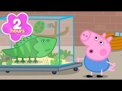 George Sets Free GIANT Lizard 🦎 Funny Zoo Trip! 🦁 Peppa Pig Full Episodes | 2 Hours of Kids Cartoons