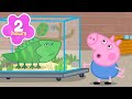 George Sets Free GIANT Lizard Funny Zoo Trip Peppa Pig Full Episodes 2 Hours Of Kids Cartoons