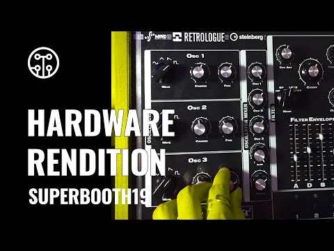 New Steinberg Retrologue Hardware Synth | Superbooth 2019 | Thomann