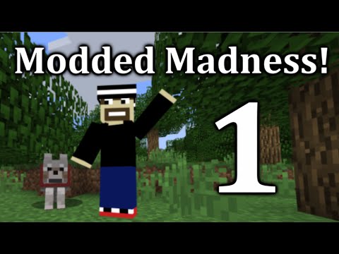 Minecraft (Direwolf20 1.7.10) Modded Madness - Episode 1: Newness