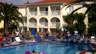 preview picture of video 'Diana Palace hotel Zakynthos guests dancing'