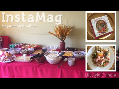 Thanksgiving dinner- unboxing gifts 2018