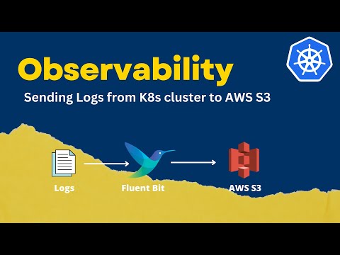 Send K8s logs to S3 using FluentBit | Distributed logging | Observability | ADITYA JOSHI