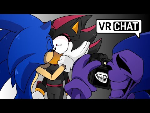 SHADINA GETS TROLLED?! Shadina Lives a Life Without Trauma (w/Majin & Sonic) - VRChat