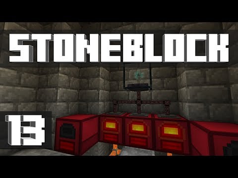 StoneBlock - Ep. 13: SPECTRE NETWORK! (Modded Minecraft 1.12.2) | iJevin