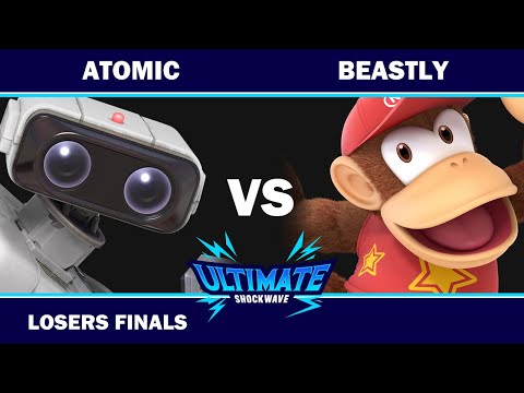 USW 139 - Losers Finals - AK | Atomic (ROB) VS UTA | Beastly (Diddy Kong) - SSBU Ultimate