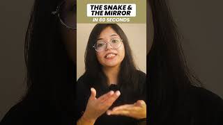 CBSE Class 9: The Snake and the Mirror in 60 seconds ⏰#class10english #snakeandmirror #oshinmam