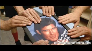 David Hasselhoff as German dodgeball coach...