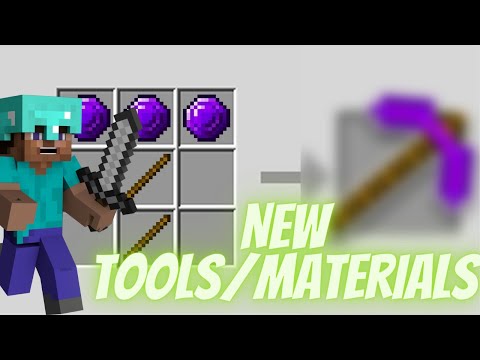 AmirparsaDD - I Added New Tools/Materials To Minecraft...