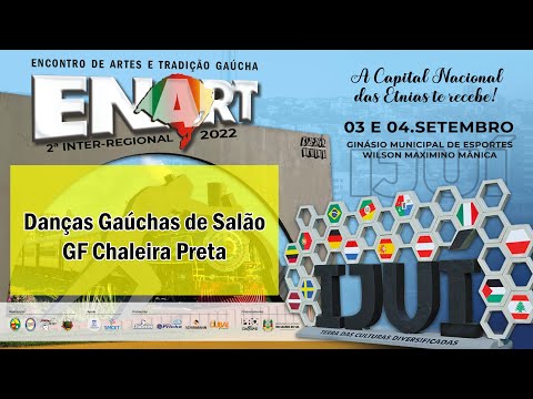 2ª Inter-Regional do ENART 2022 (Ijuí) - Danças Gaúchas de Salão - Sábado de manhã