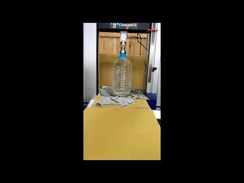 Top Load Test of Bottle 裝水5.5L寶特瓶 頂壓測試 (壓力測試)