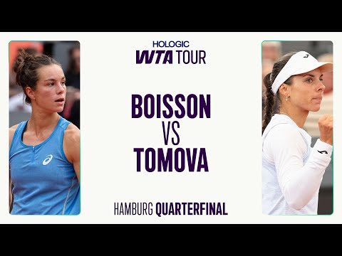 Lois Boisson vs. Viktoriya Tomova | 2025 Hamburg Quarterfinal | WTA Match Highlights