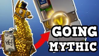 superhero llama mythic hero hunting fortnite save the world - fortnite mythic heroes