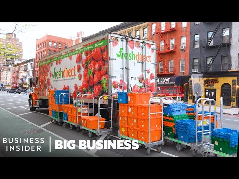 How 3 Million Grocery Items Are Delivered To Homes Every Week | Big Business