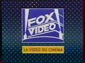 Fox Video RARE French Promo Variant 1993